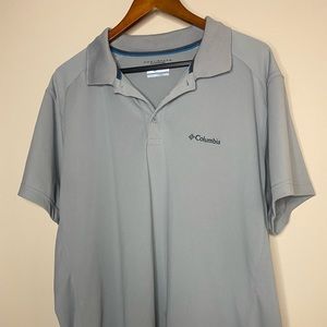 Columbia Gray Short sleeve Polo shirt
